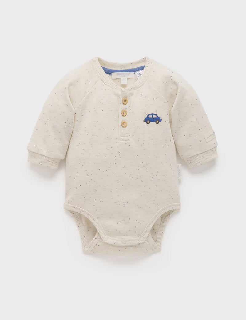 Purebaby - Thick Bodysuit | Henley