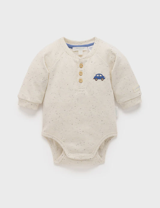 Purebaby - Thick Bodysuit | Henley