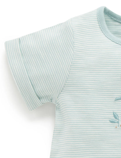 Purebaby - Koala Short Growsuit