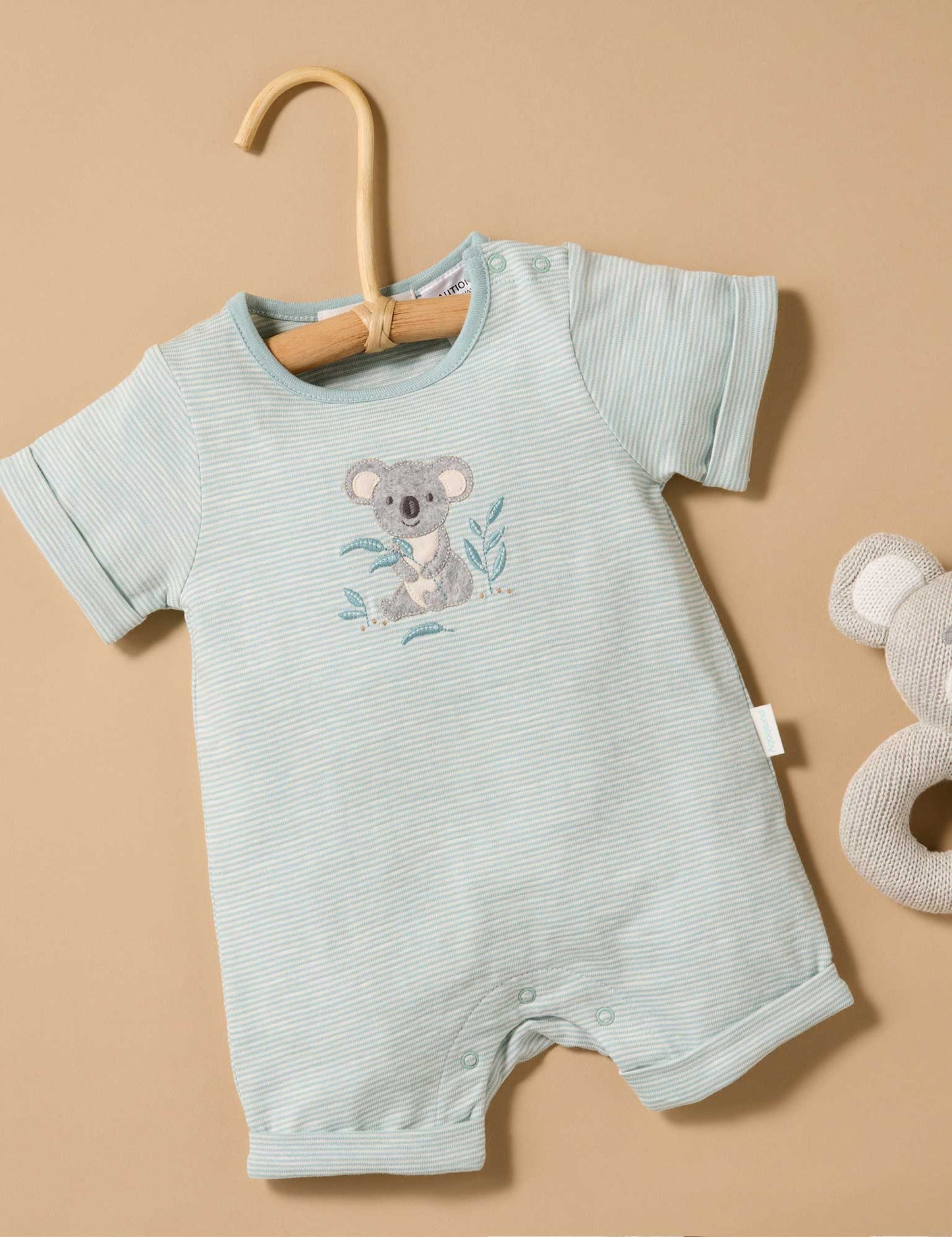 Purebaby - Koala Short Growsuit