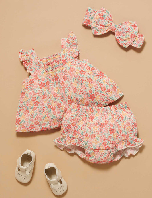 Purebaby - Festive Set Summer Floral