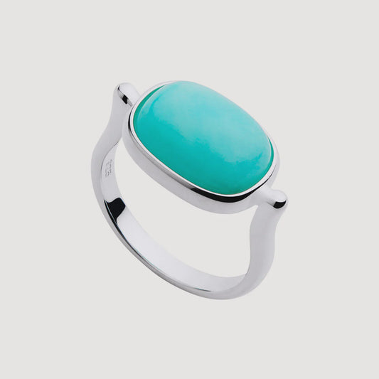 Najo - Fleur Amazonite Ring