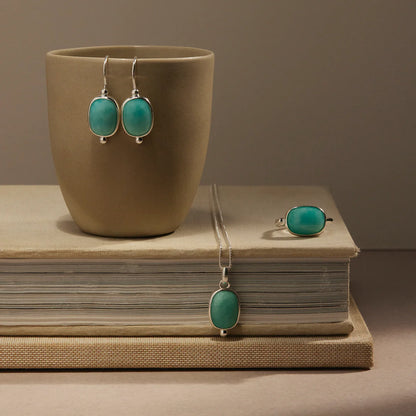 Najo - Fleur Amazonite Ring