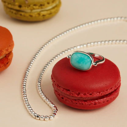 Najo - Fleur Amazonite Ring