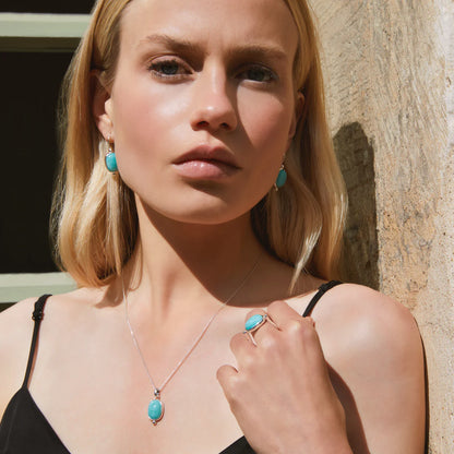 Najo - Fleur Amazonite Ring