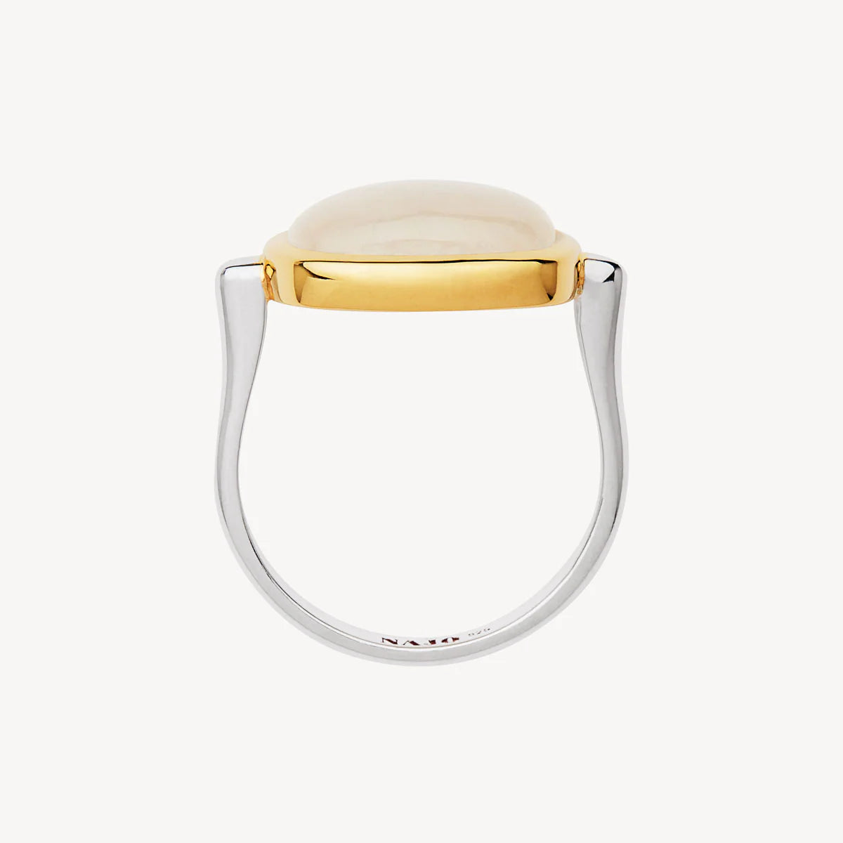 Najo - Fleur Rainbow Moonstone Ring