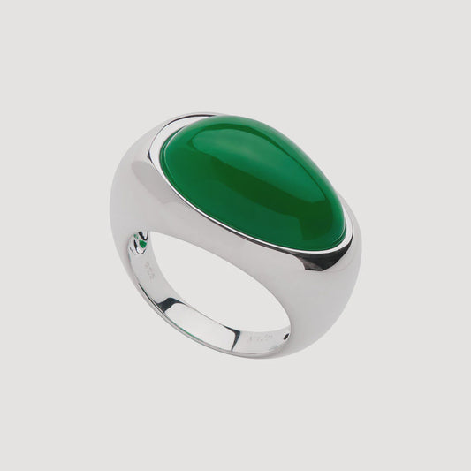 Najo - Emergence Green Onyx Ring Large