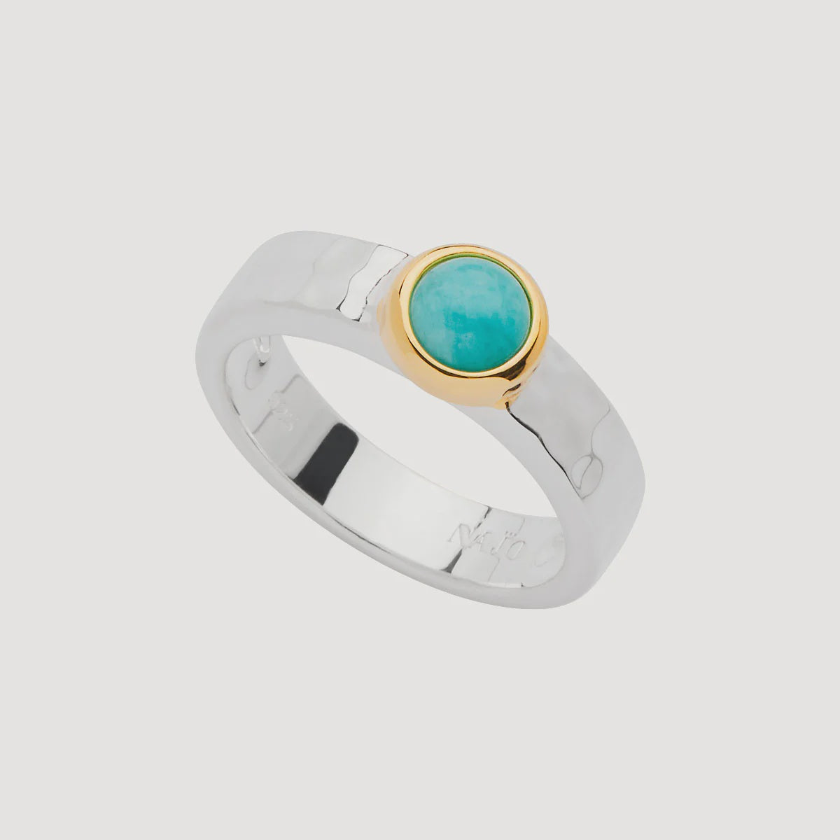 Najo - Solace 2-Tone Amazonite Ring