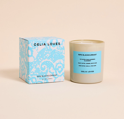Celia Loves - 80hr Candle | Ripe Blackcurrent