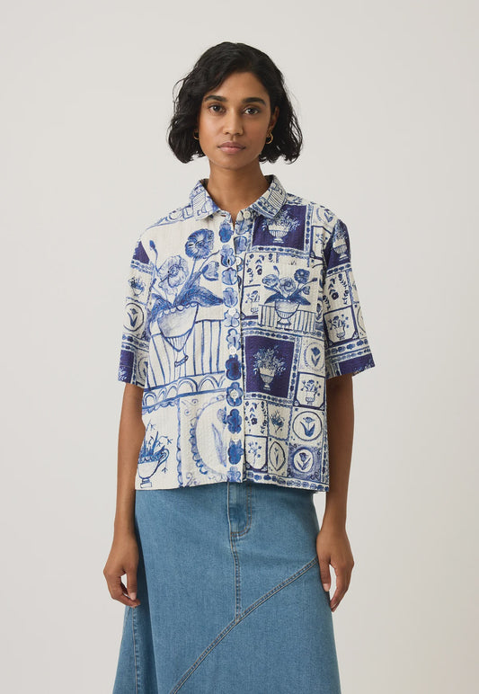 Nancybird - Summer Shirt Lyon Tile