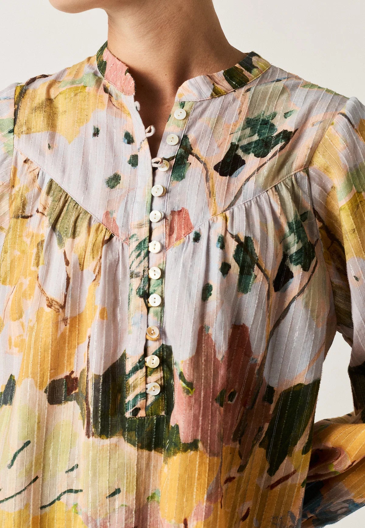 Nancybird - Sierra Long Sleeve Blouse