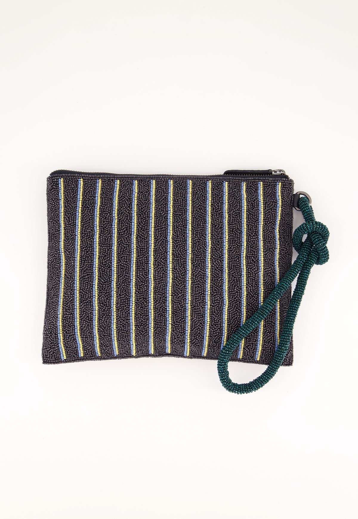 Nancybird - Beaded Line Clutch Pallisades