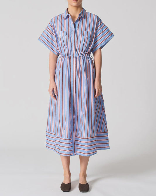 Walnut - Santiago Dress / Vacay Stripe - The Ivy Room Adelaide