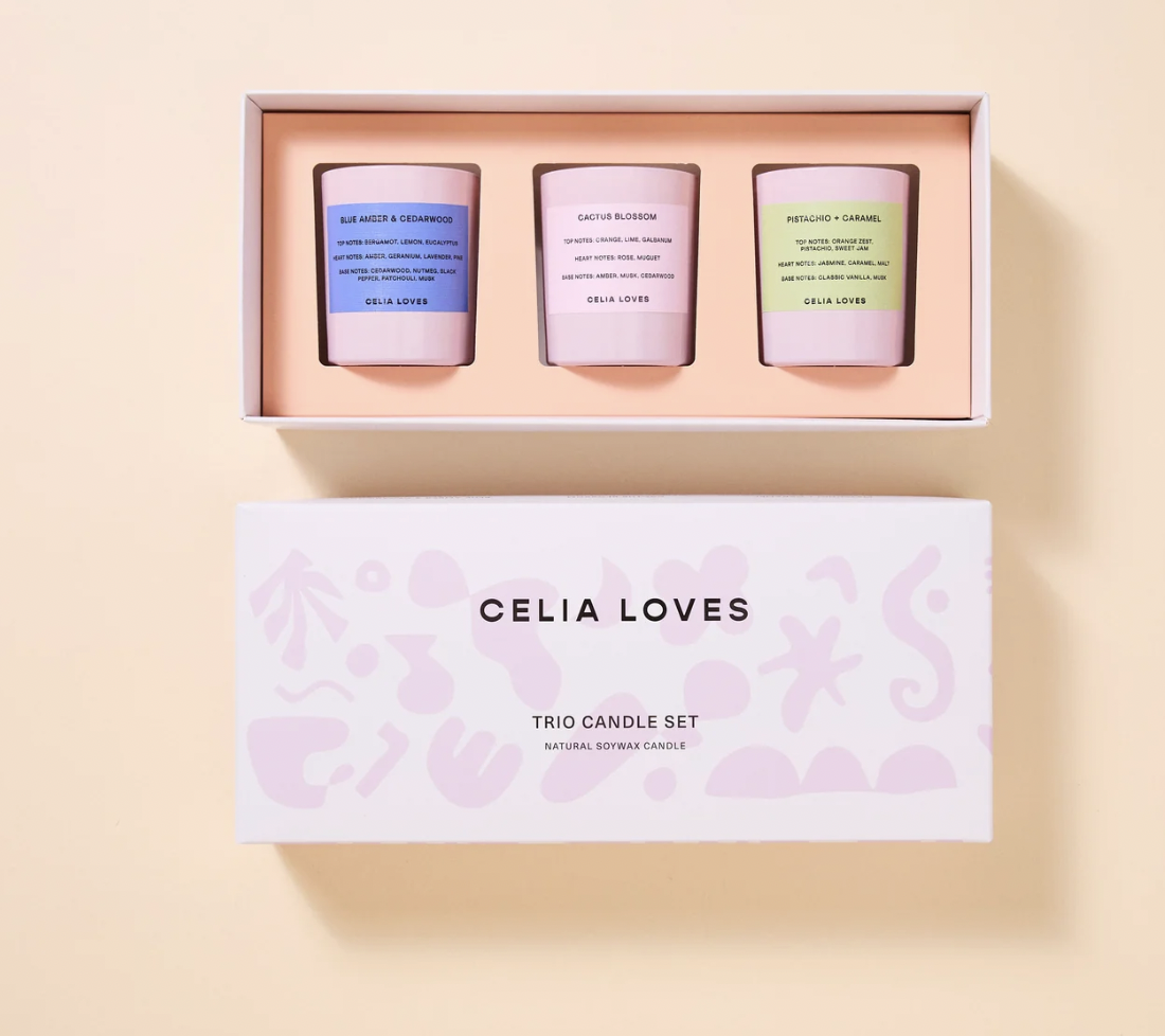 Celia Loves - Trio Candle Set | La Fiesta - The Ivy Room Adelaide