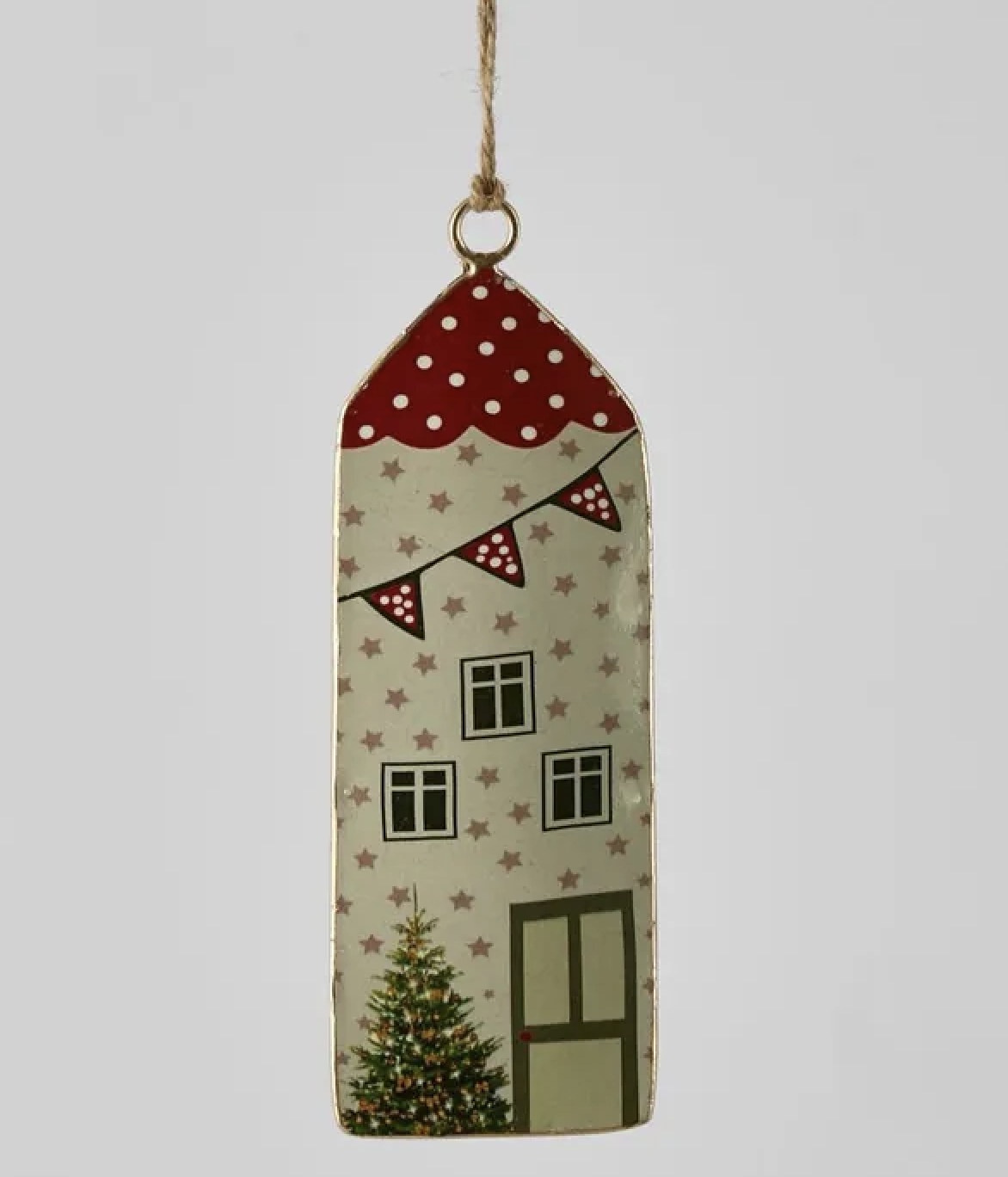 Vixen & Velvet - Christmas Enamel House | White - The Ivy Room Adelaide