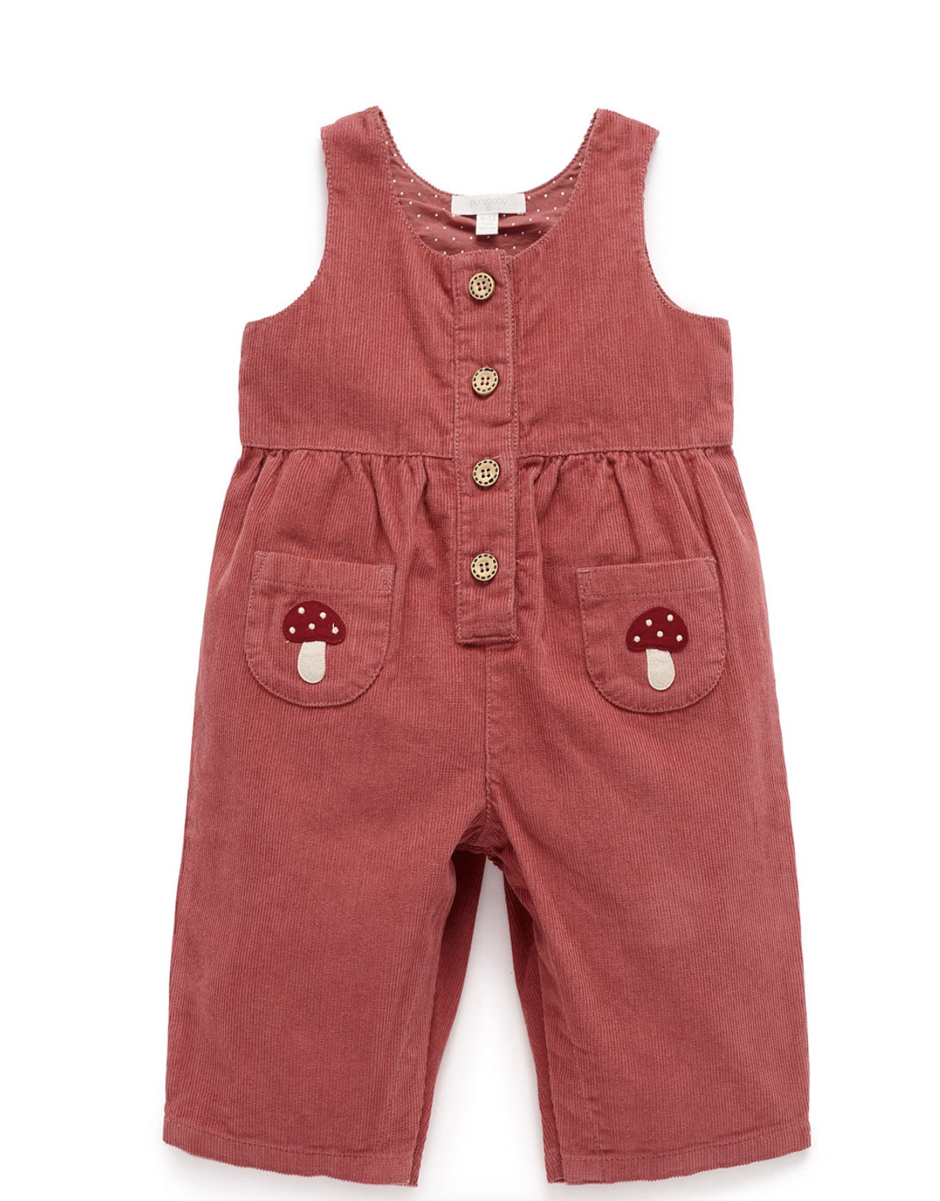 Purebaby - Corduroy Overalls | Toadstool