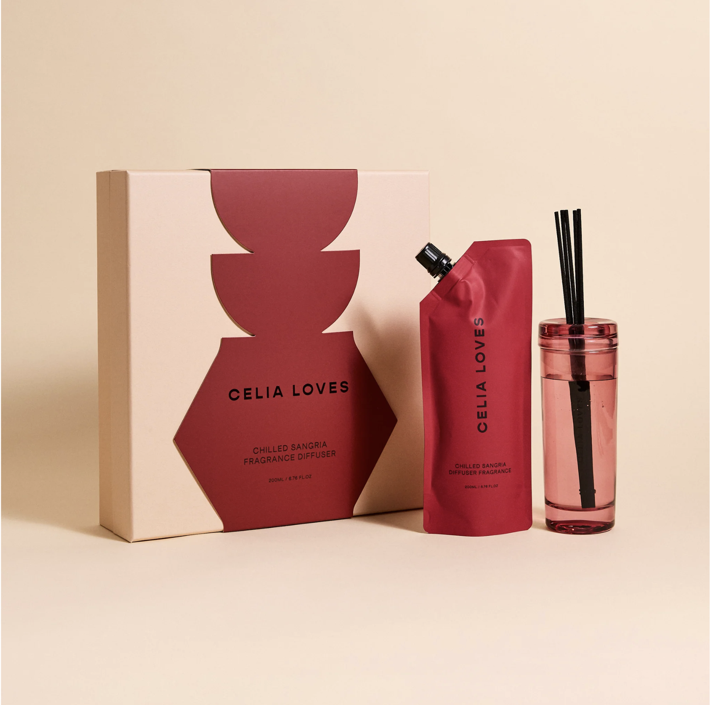 Celia Loves - Diffuser Gift Set / Chilled Sangria