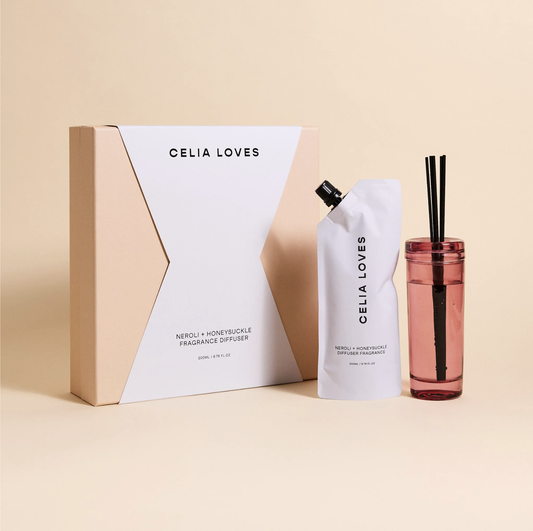 Celia Loves - Diffuser Gift Set / Neroli &  Honeysuckle