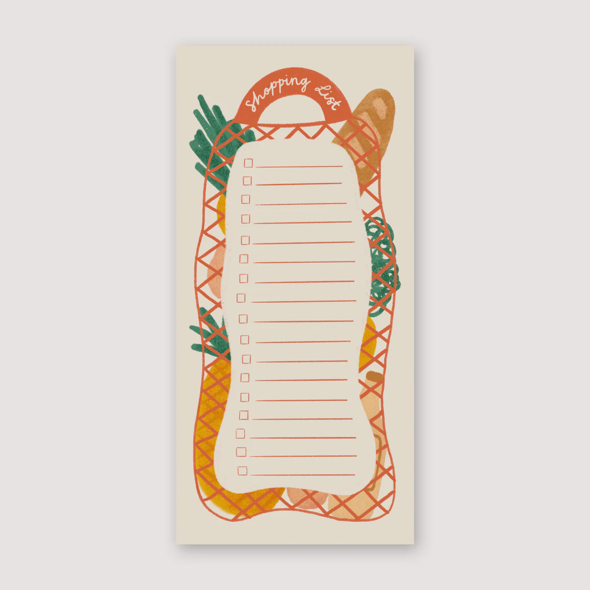 Lauren Sissons - Shopping List Magnetic Notepad
