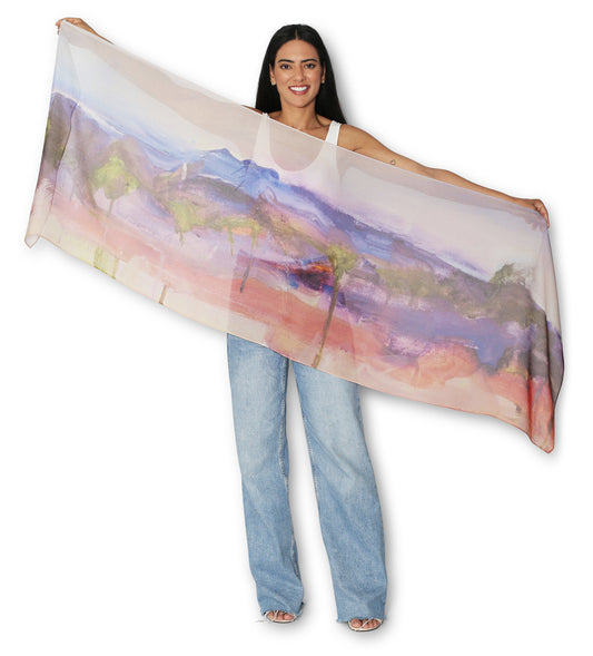 The Artists Label - Viscose Scarf / Simpsons Gap - The Ivy Room Adelaide