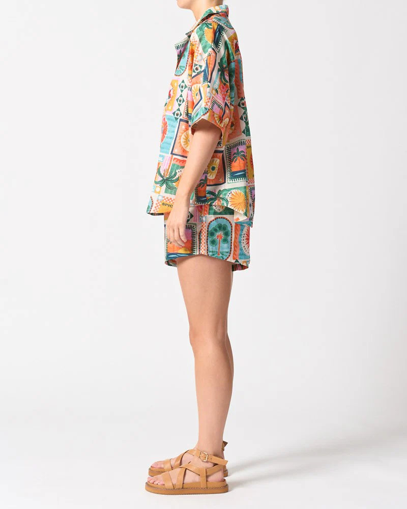 Walnut - Tropez Shirt Spicy Summer