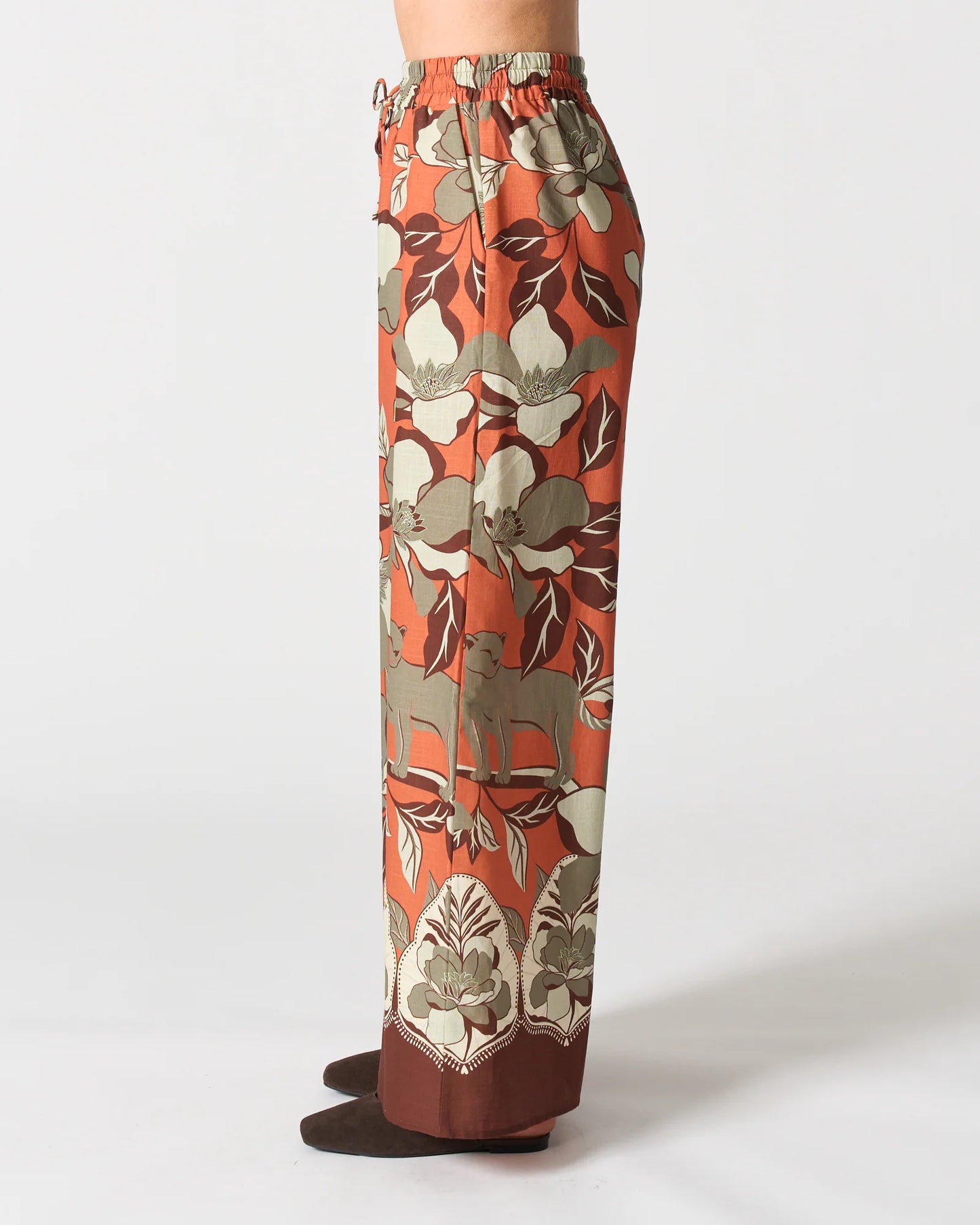 Walnut - Vermont Pant / Jaguar Jungle Orange