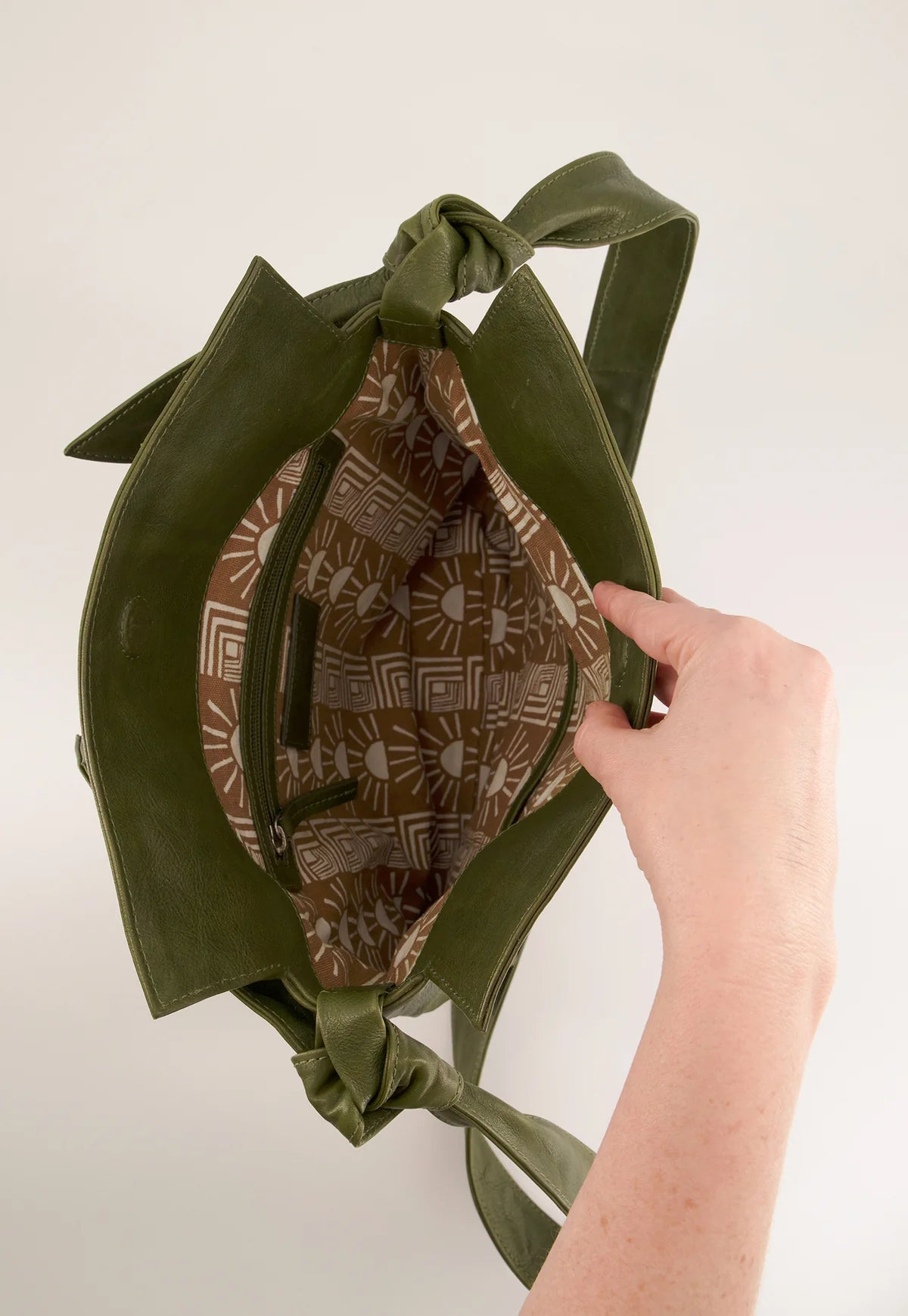 Nancybird - Shiki Bag Khaki - The Ivy Room Adelaide