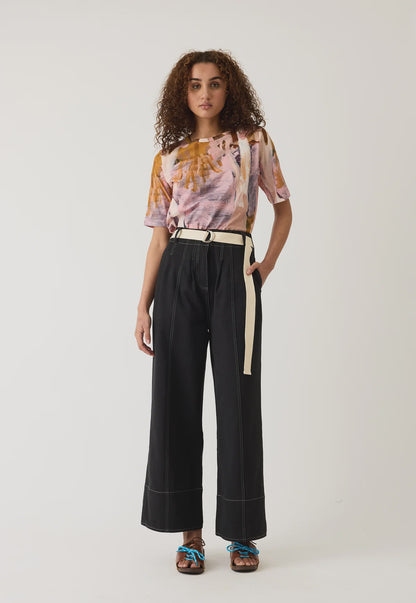 Nancybird  - Bodhi Wide Leg Pant Black - The Ivy Room Adelaide