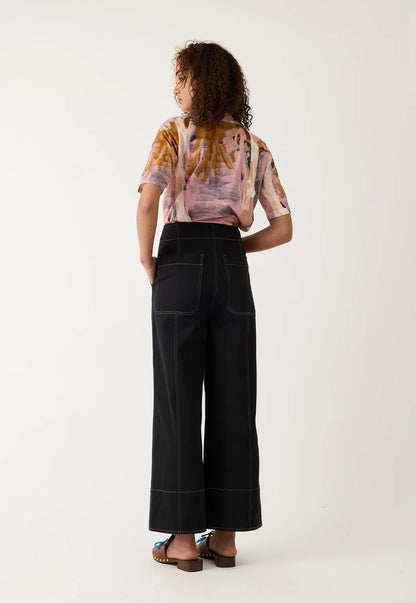 Nancybird  - Bodhi Wide Leg Pant Black - The Ivy Room Adelaide