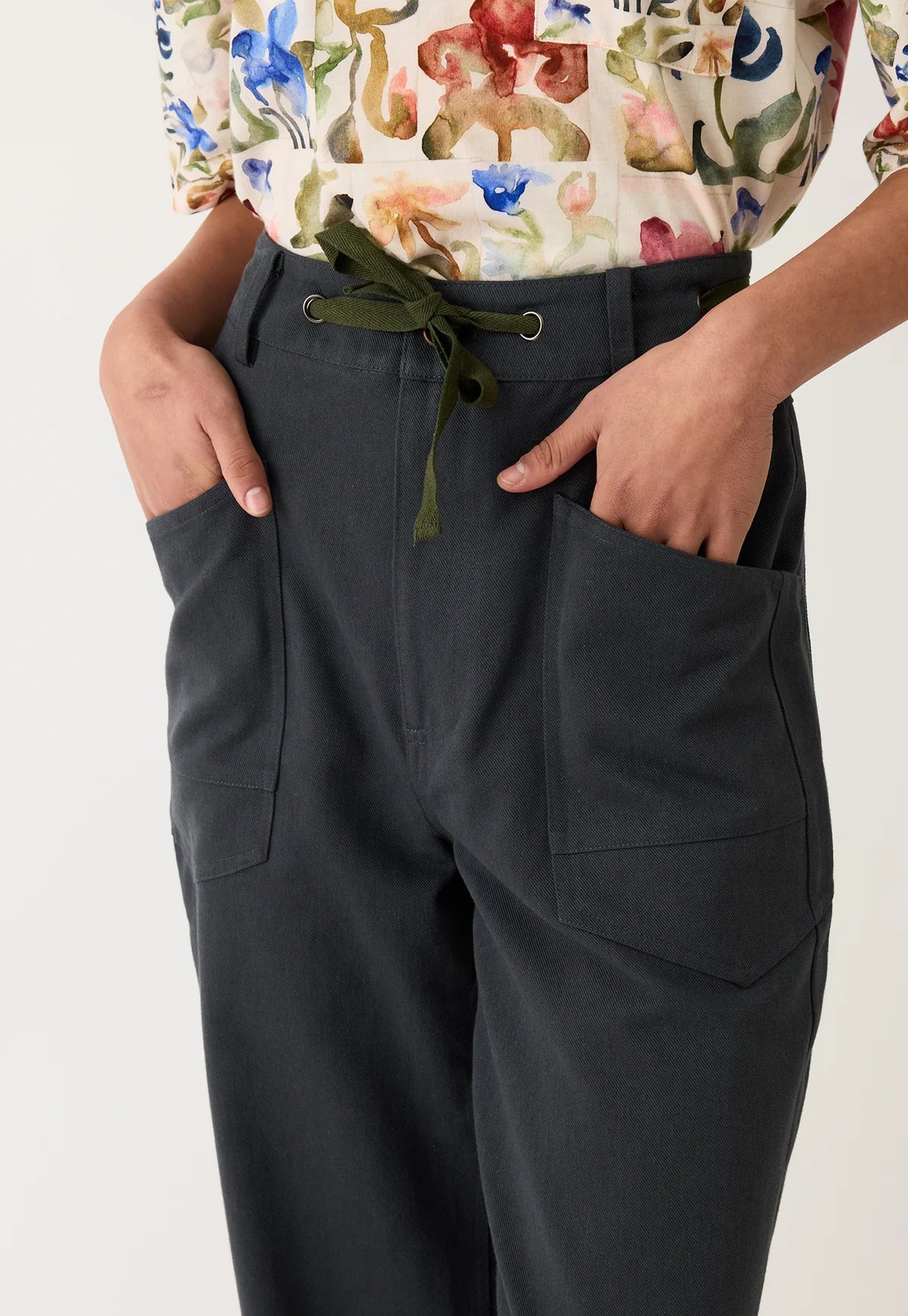 Nancybird - Sera Pant Deep Blue - The Ivy Room Adelaide