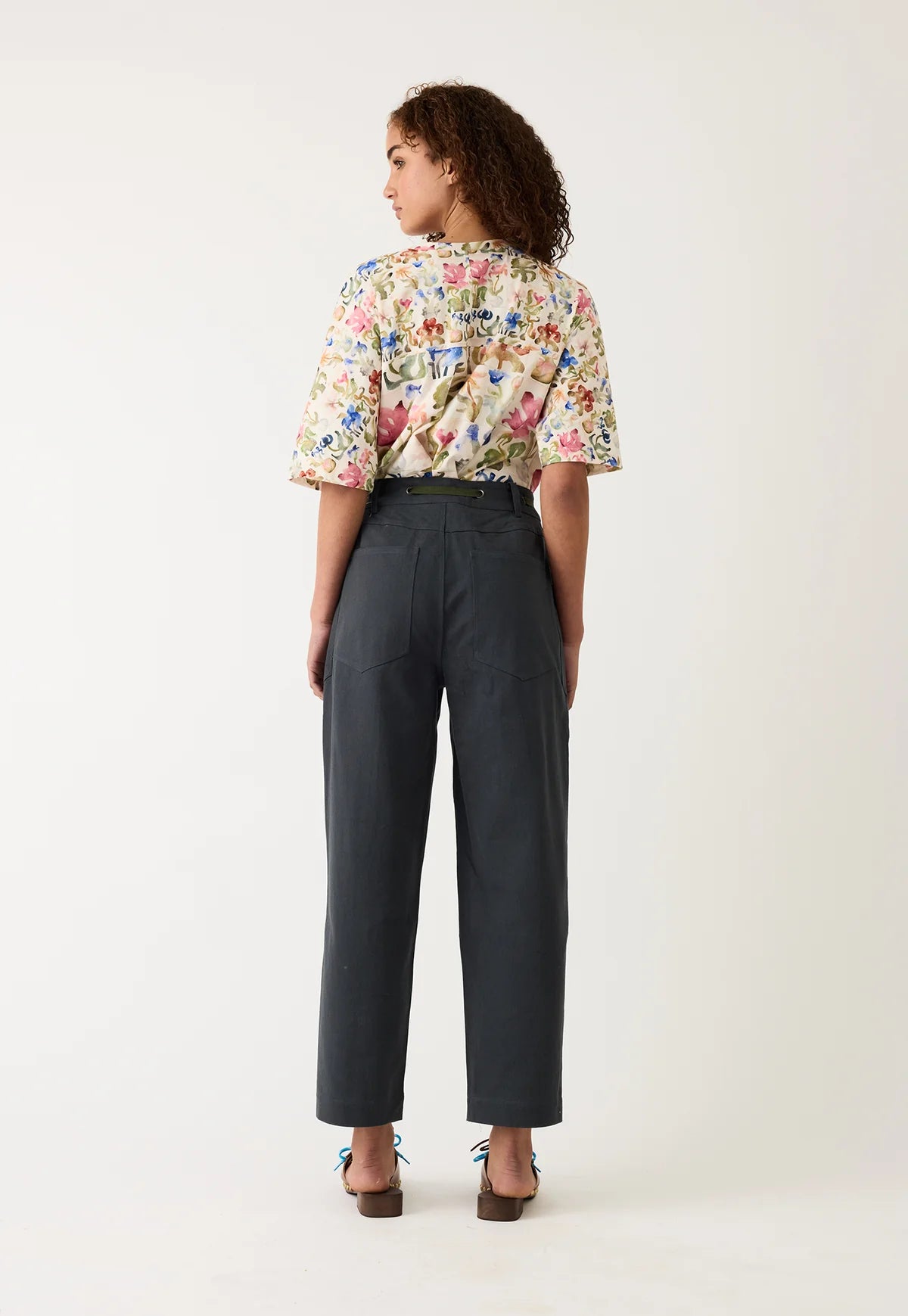 Nancybird - Sera Pant Deep Blue - The Ivy Room Adelaide