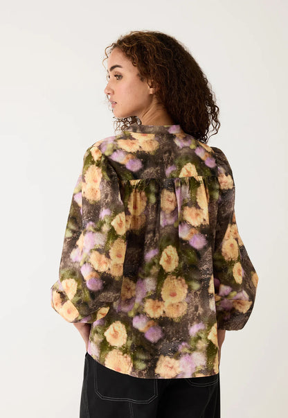 Nancybird - Sierra Blouse Rain Floral