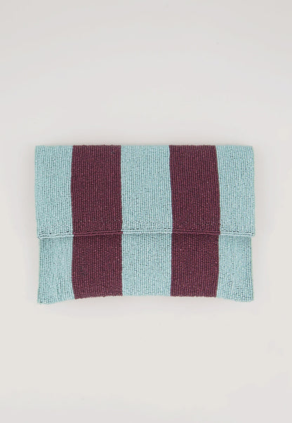 Nancybird - Fold Clutch Beaded Stripe
