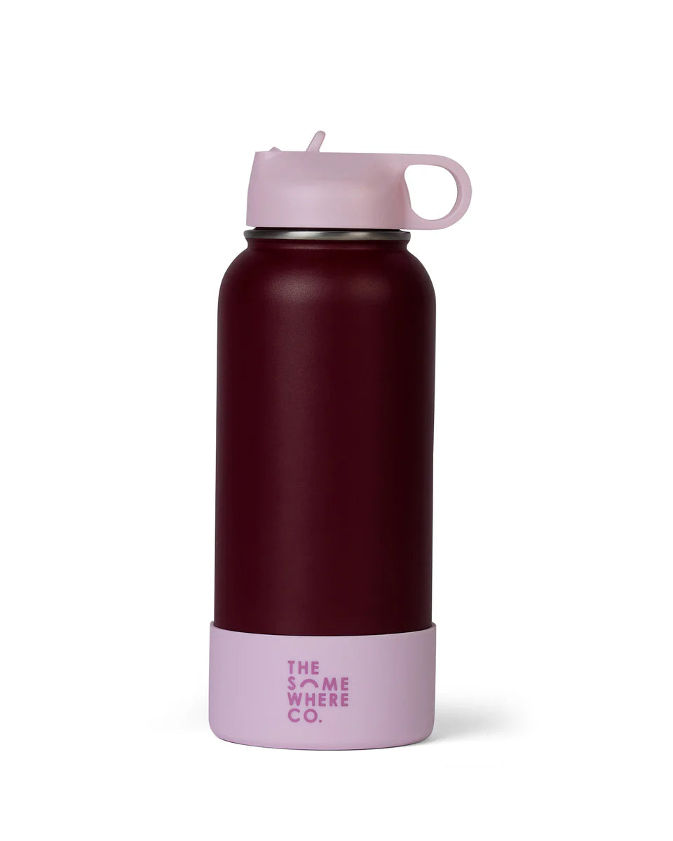 The Somewhere Co - 1L Water Bottle Crimson