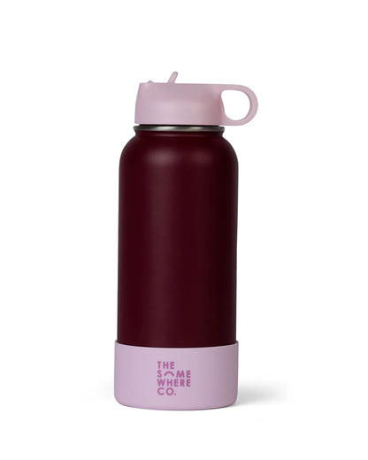 The Somewhere Co - 1L Water Bottle Crimson