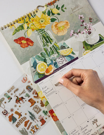 Bespoke Letterpress - 2026 Wall Calendar