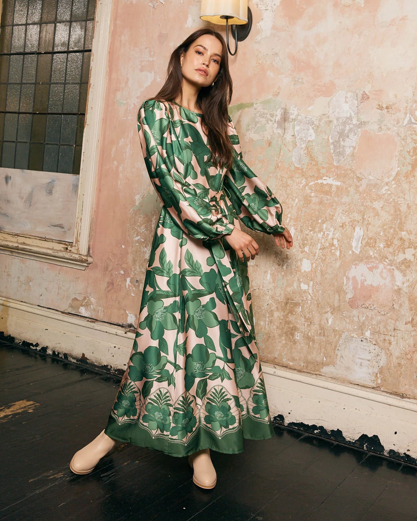 Walnut - Paris Dress, Jaguar Jungle