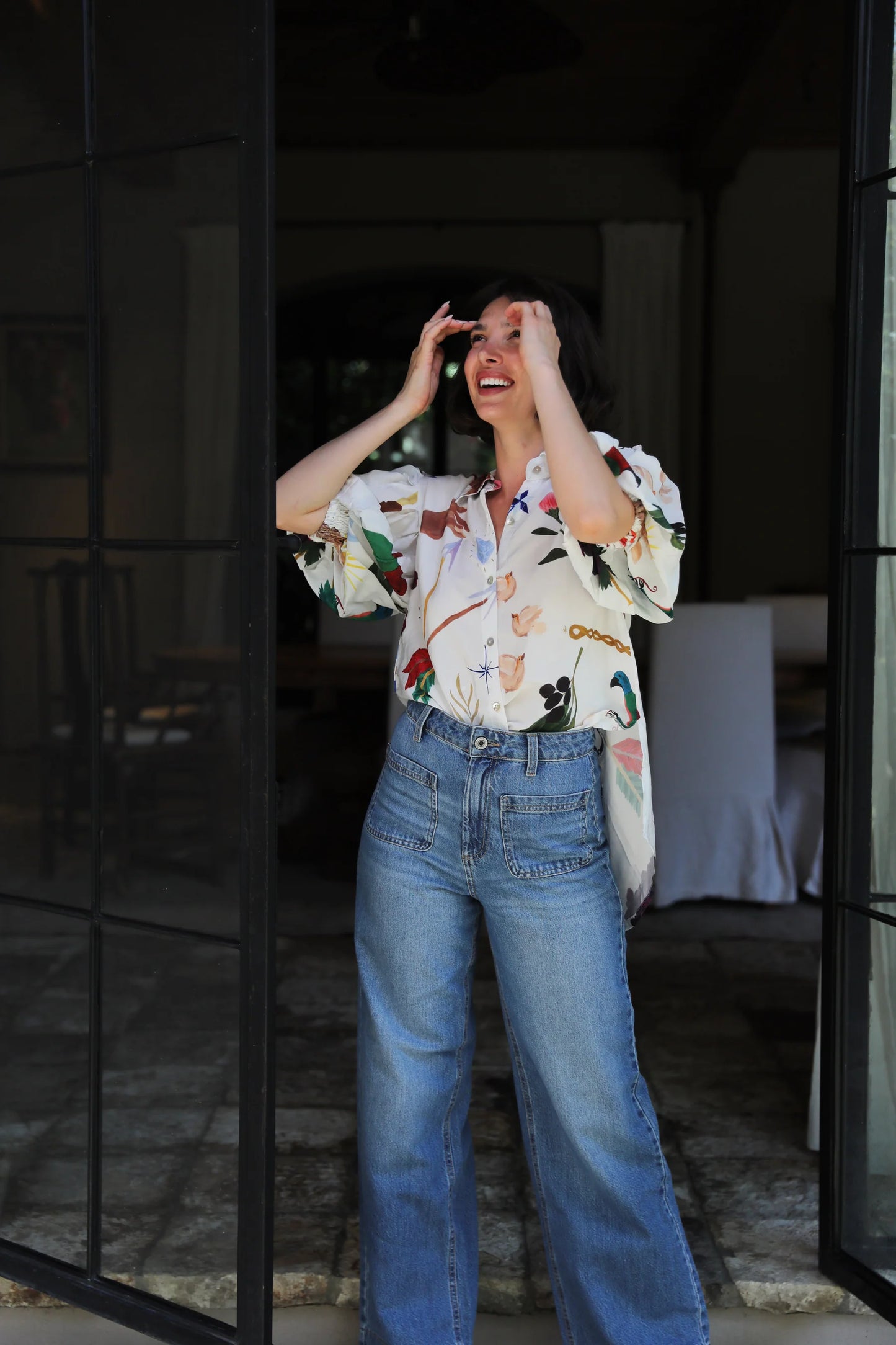 Frank & Dollys - Boheme Blouse White - The Ivy Room Adelaide