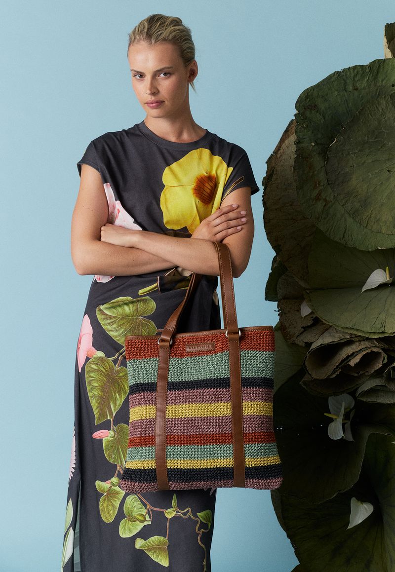 Nancybird - Stripe Tote / Archive