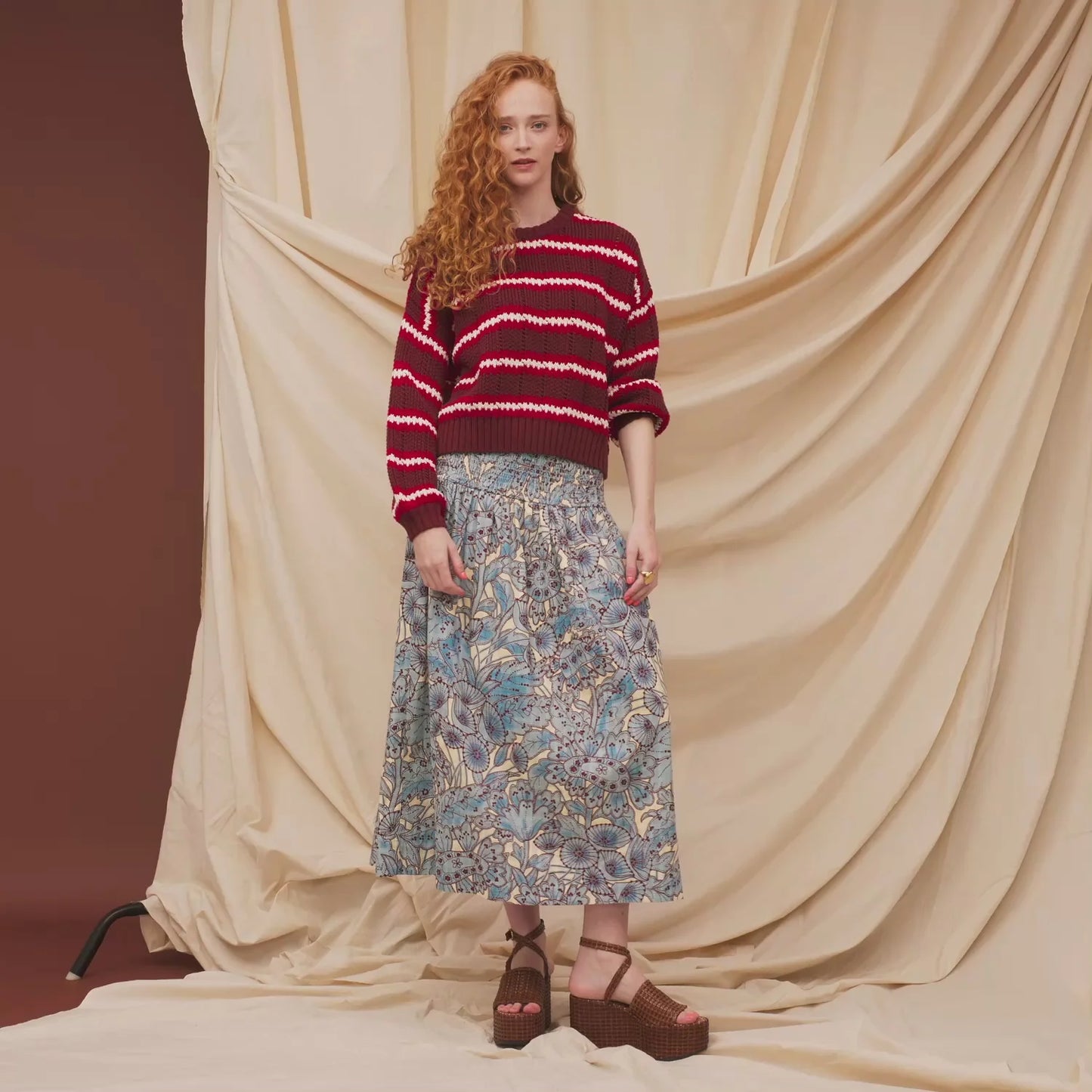 Sage x Clare - Lucia Maxi Skirt