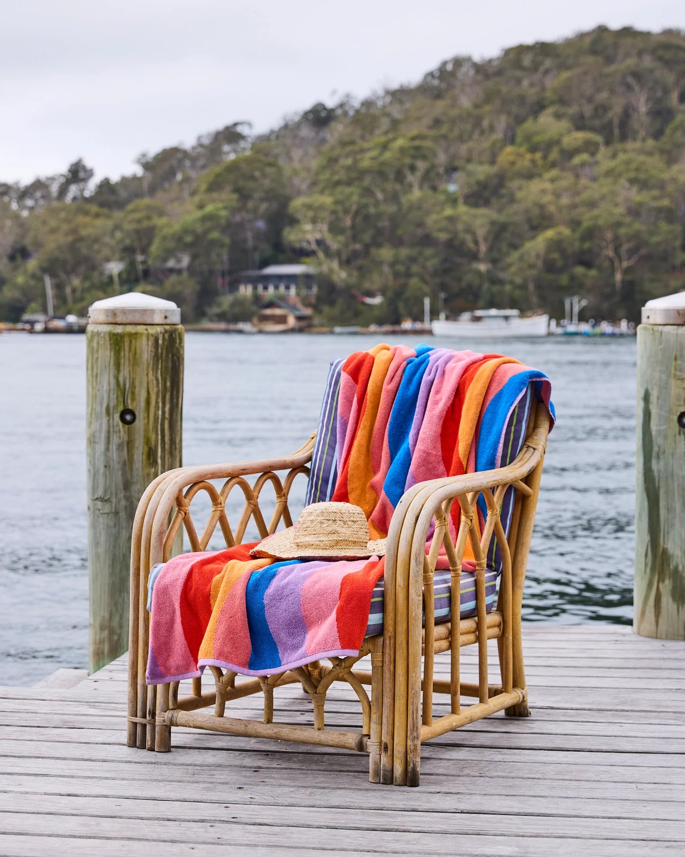 Kip & Co - Surfs Up Terry Beach Towel - The Ivy Room Adelaide