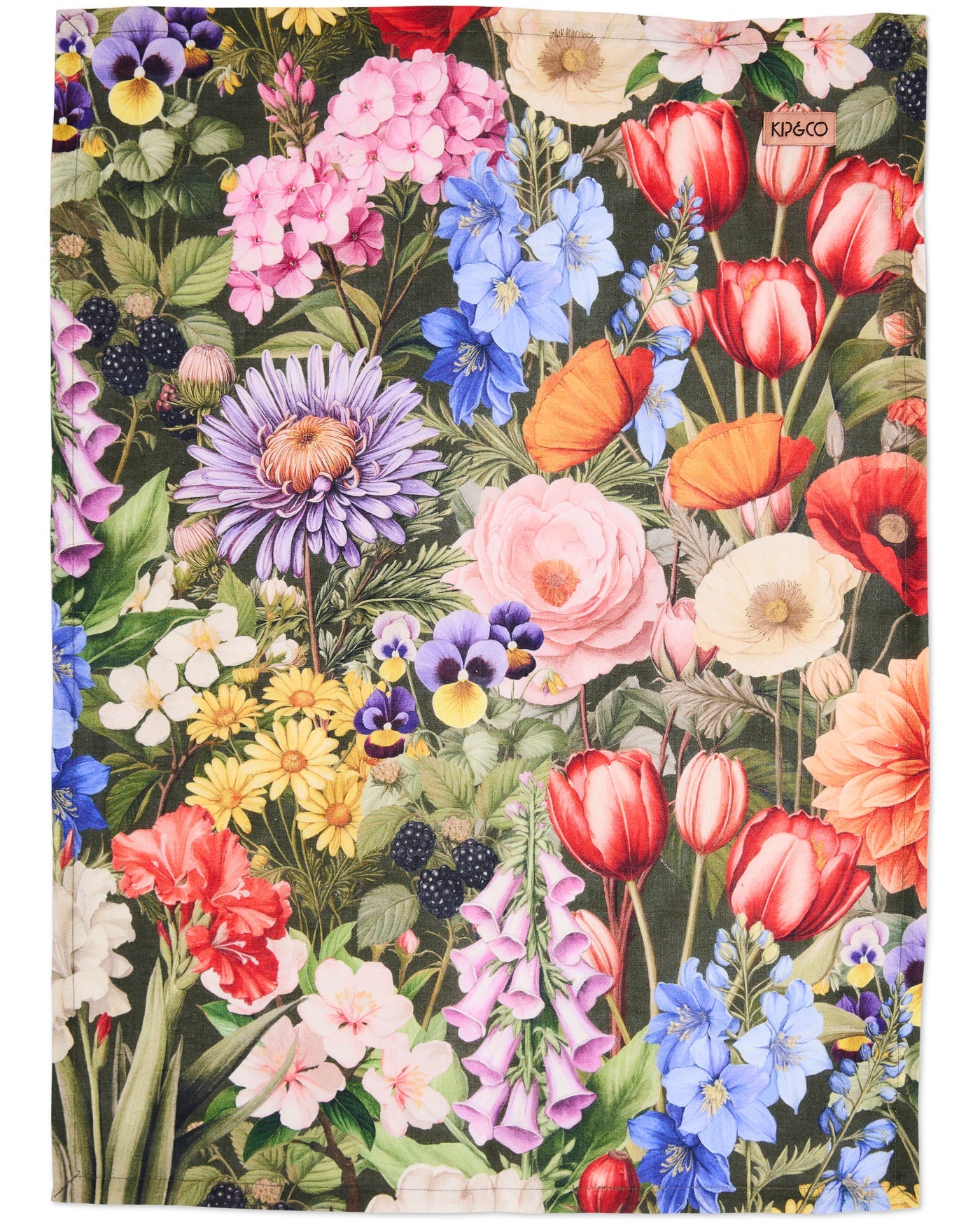 Kip & Co -  Cottage Garden Eden Tea Towel