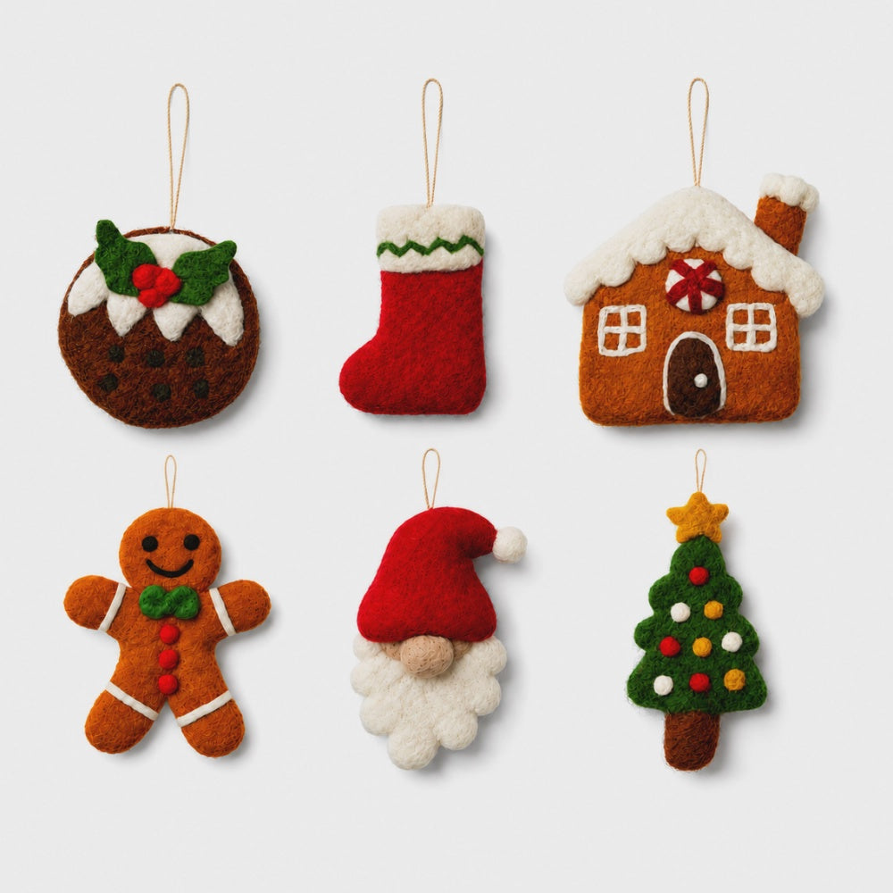 Home Dweller - Felt Christmas Ornament