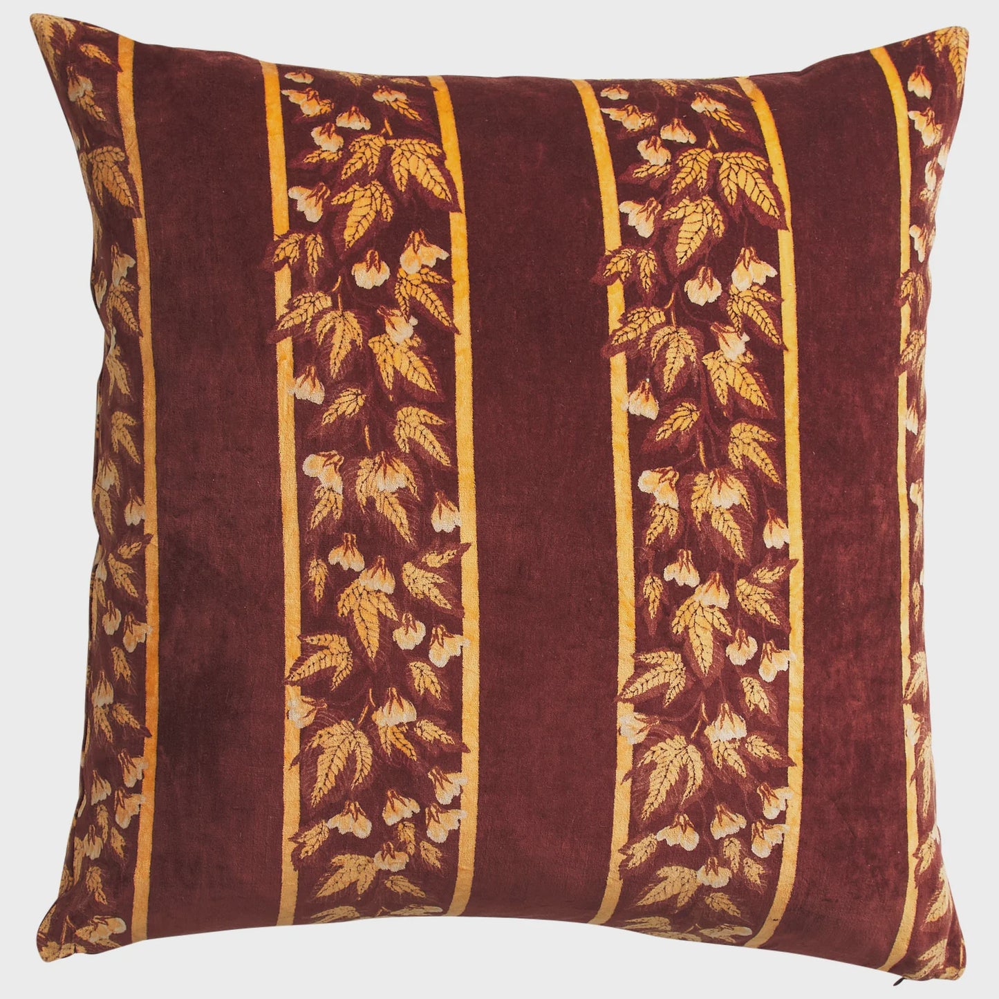 Sage x Clare - Agata Velvet Cushion | Rosewood