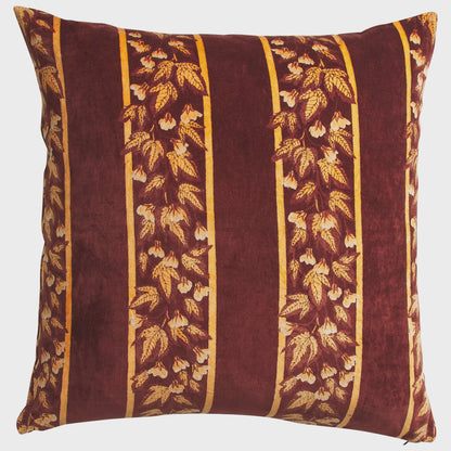 Sage x Clare - Agata Velvet Cushion | Rosewood