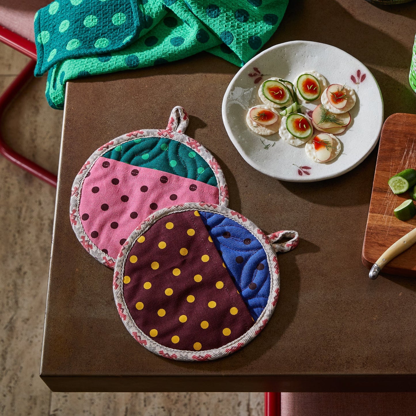 Sage x Clare - Paige Pot Holder Set