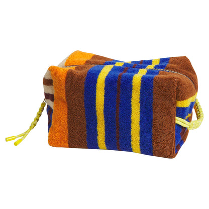 Sage x Clare - Nicolette Terry Makeup Bag | Russet