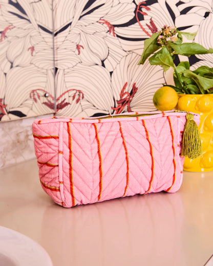 Kip & Co - Velvet Toiletry Bag - The Ivy Room Adelaide