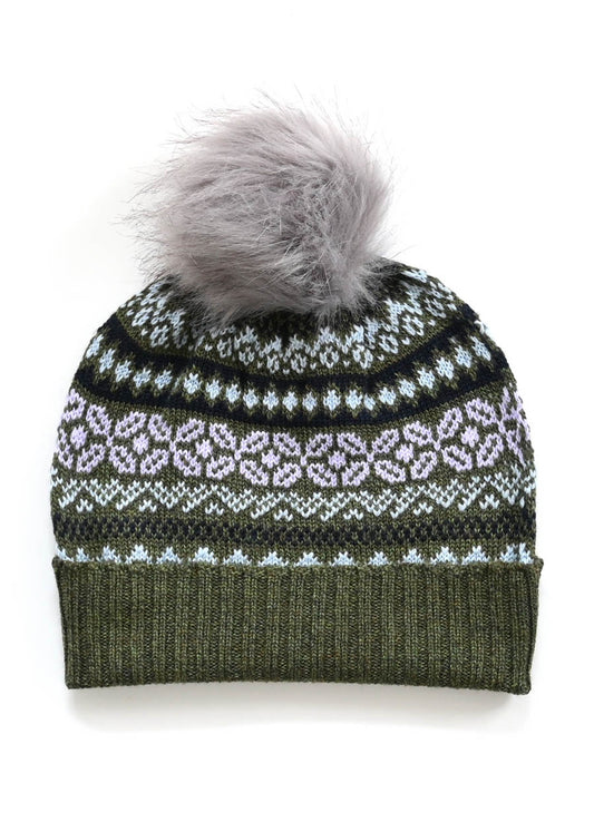 Uimi - Dahlia Fairsle Beanie
