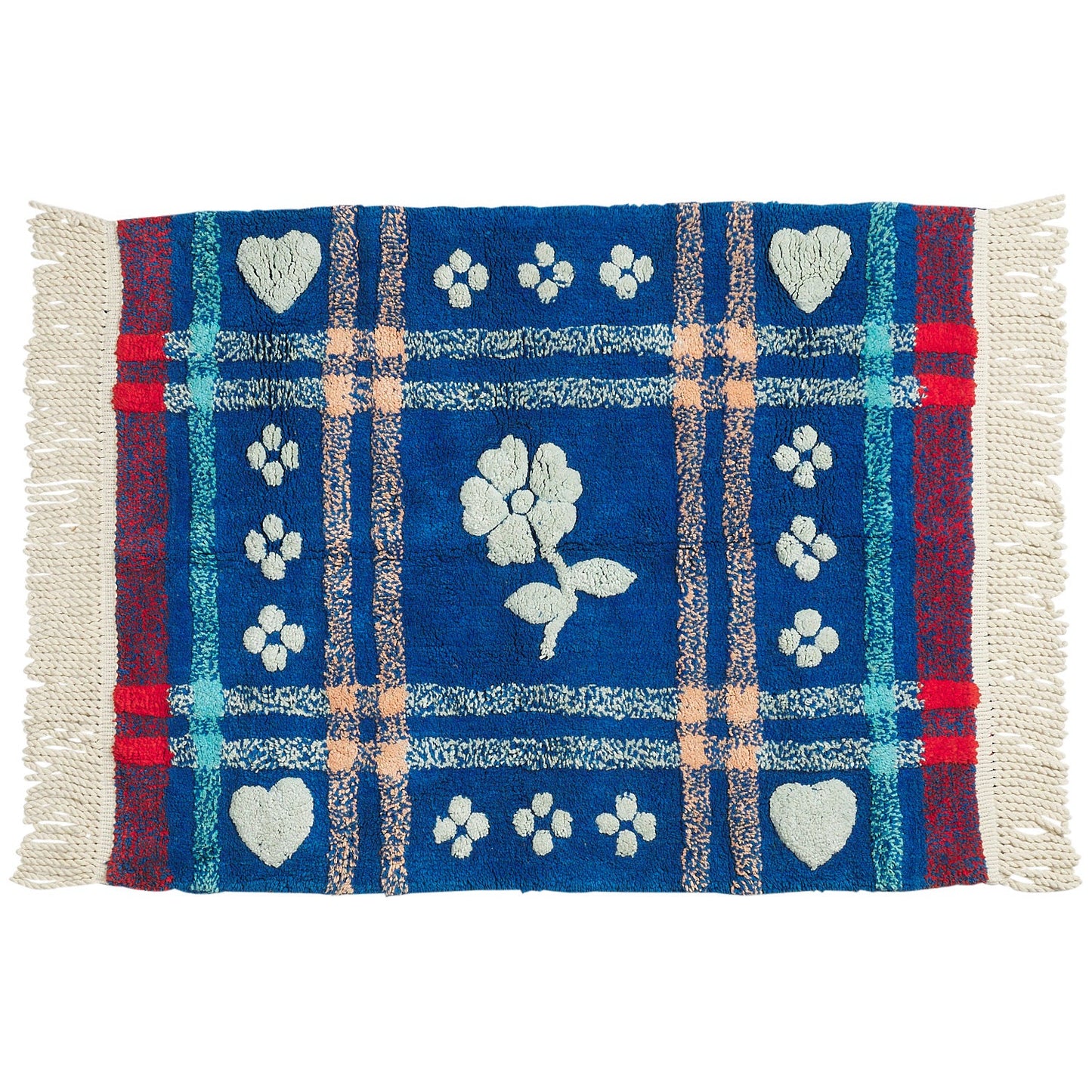 Sage x Clare - Josephine Bath Mat / Blue Bell